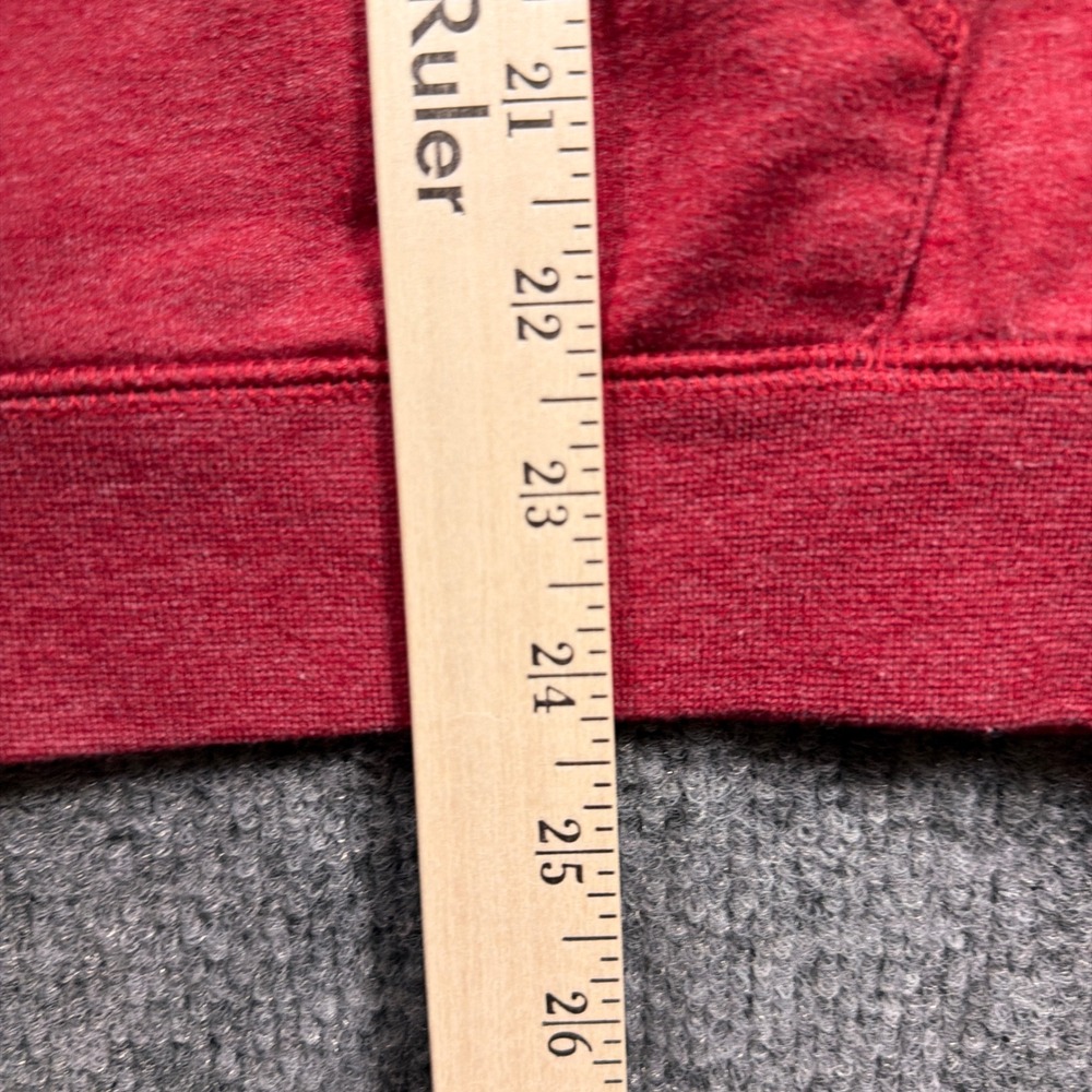 Disney Parks Red Car Trolley Hoodie Mens Medium Mickey Mouse Zip Up Buena Vista - Picture 11 of 13